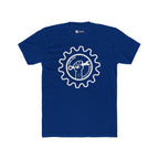 Melee Motors White Logo Tee — Unisex Cotton Crewneck